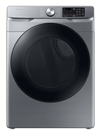 Samsung DVG45B6300P 7.5 Cu. Ft. Smart Gas Dryer with Steam Sanitize+ – Platinum