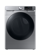 Samsung DVG45B6300P 7.5 Cu. Ft. Smart Gas Dryer with Steam Sanitize+ – Platinum