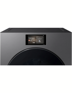 Samsung DV90F53AGS Bespoke 7.6 Cu. Ft. Smart GAS Dryer with AI & Steam – Dark Steel