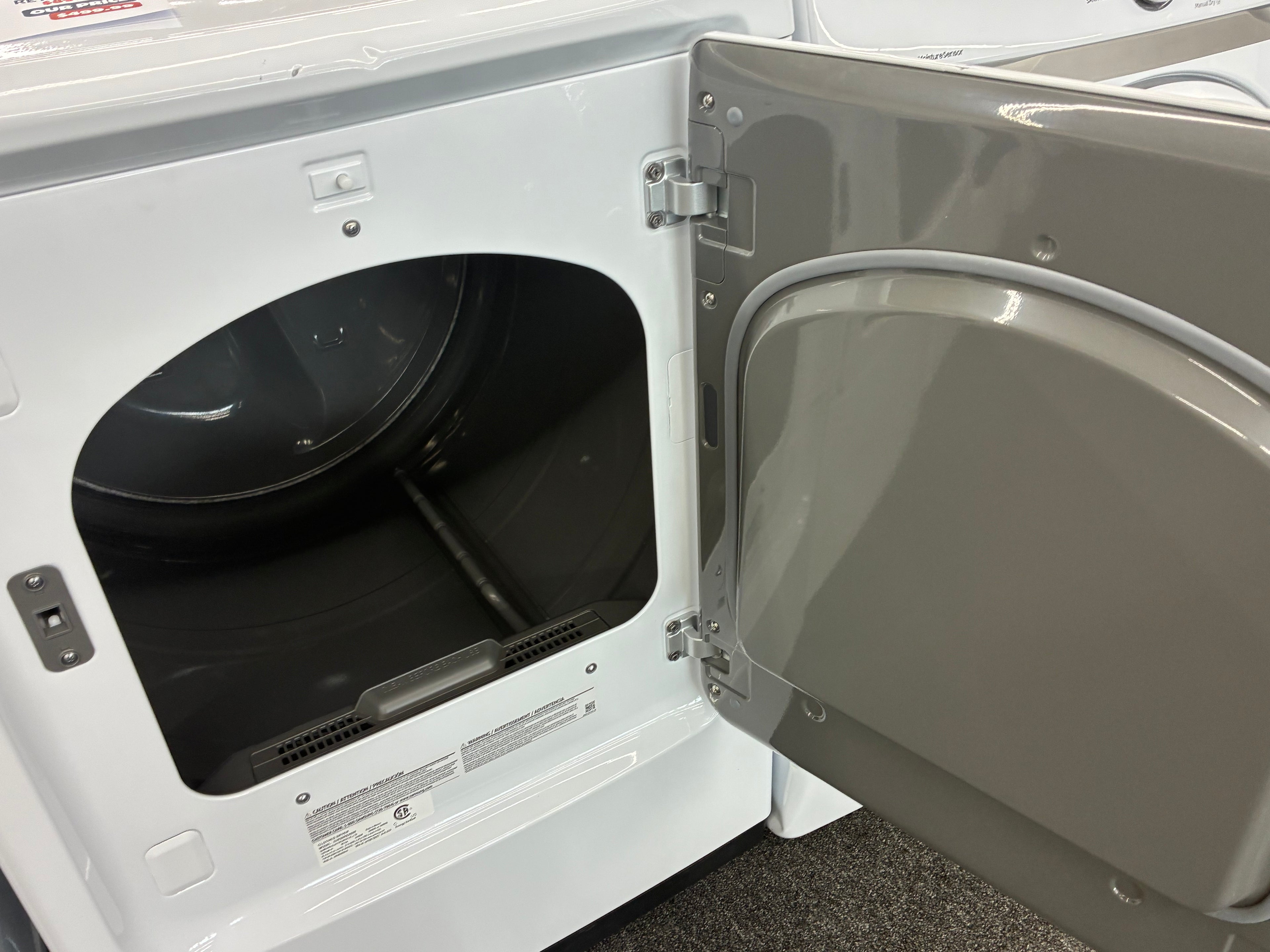 Samsung DVE50R5200W 7.4 Cu. Ft. Electric Dryer with Steam – White