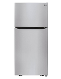 LG LTCS20020S 30" 20.2 Cu. Ft. Top Freezer Refrigerator – Stainless Steel