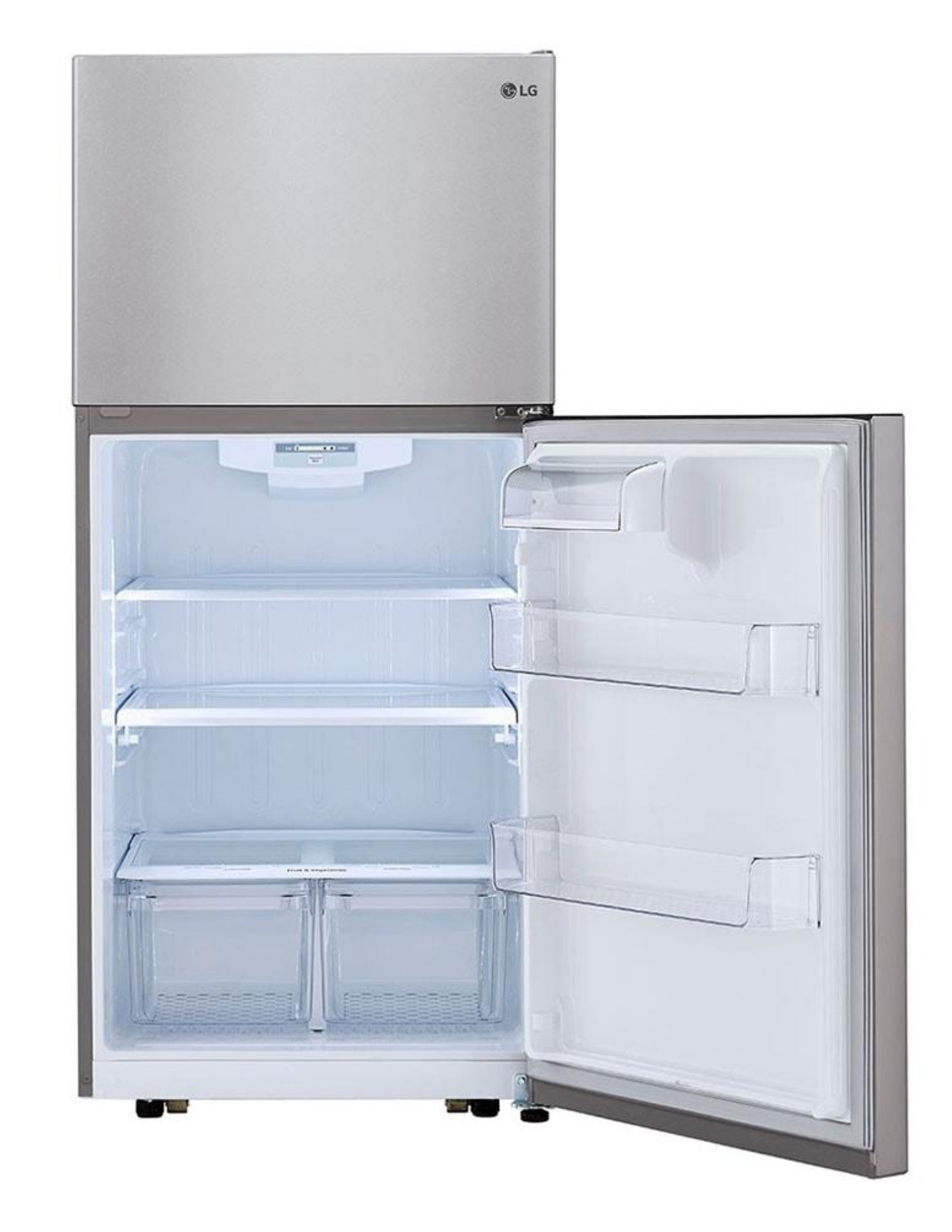 LG LTCS20020S 30" 20.2 Cu. Ft. Top Freezer Refrigerator – Stainless Steel