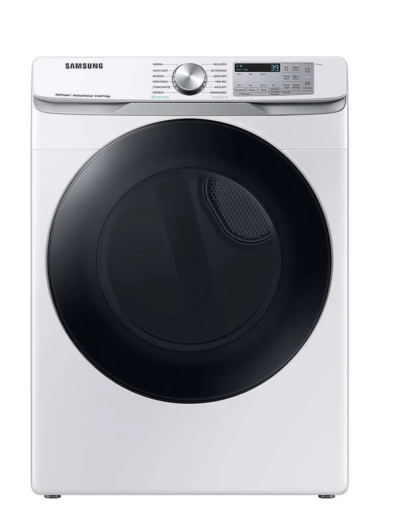 Samsung DVG45B6300W 7.5 Cu. Ft. Smart Gas Dryer with Steam – White