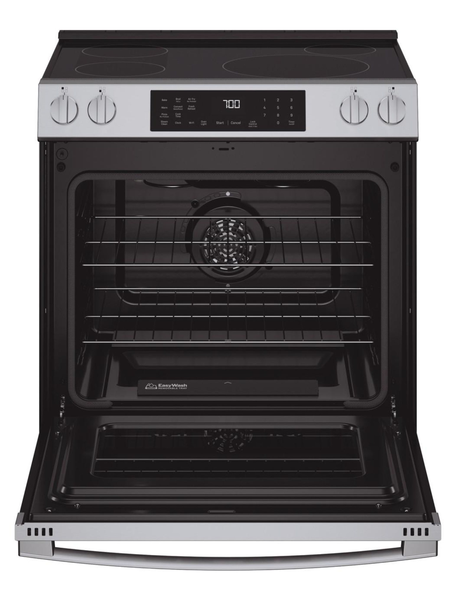 GE Profile PHS700AYFS 30-Inch Smart Slide-In Induction Range (Stainless Steel)