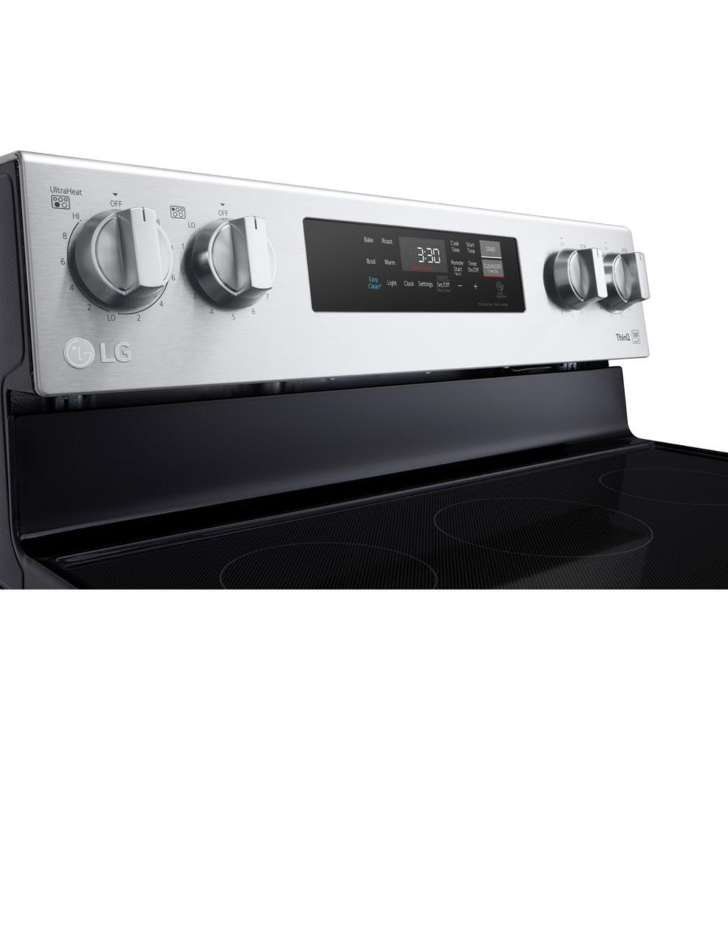 LG LREL6323S 30-Inch Smart Freestanding Electric Range (Stainless Steel)
