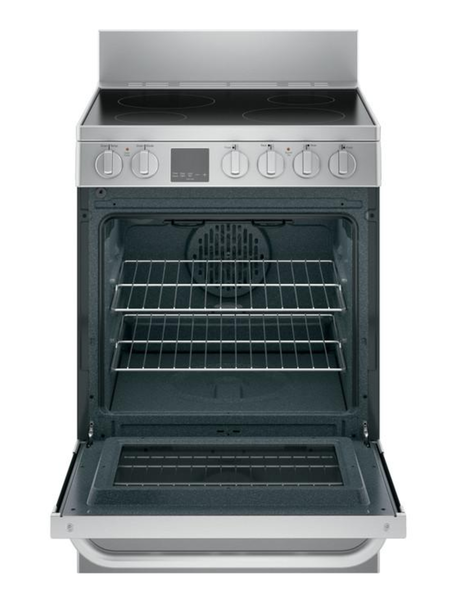 GE / Haier QAS740RMSS 24-Inch Freestanding Electric Range (Stainless Steel)
