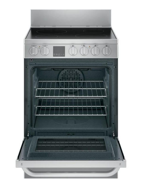 GE / Haier QAS740RMSS 24-Inch Freestanding Electric Range (Stainless Steel)