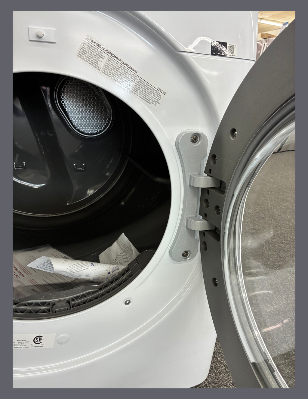 Samsung DVE45T6000W (Electric Dryer – White)