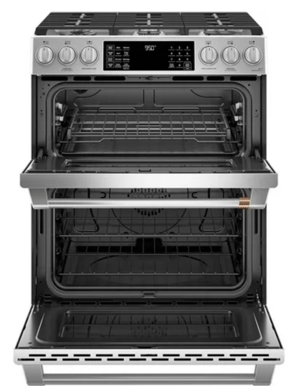 Café C2S950P2MS1 30-Inch Smart Slide-In Dual-Fuel Double Oven Range (Stainless Steel)