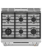Café C2S950P2MS1 30-Inch Smart Slide-In Dual-Fuel Double Oven Range (Stainless Steel)