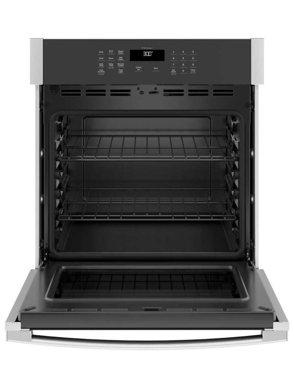 GE JKS3000SNSS 27-Inch Smart Built-In Single Wall Oven (Stainless Steel)