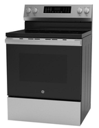 GE GRF600AVSS 30-Inch Smart Freestanding Electric Range (Stainless Steel)