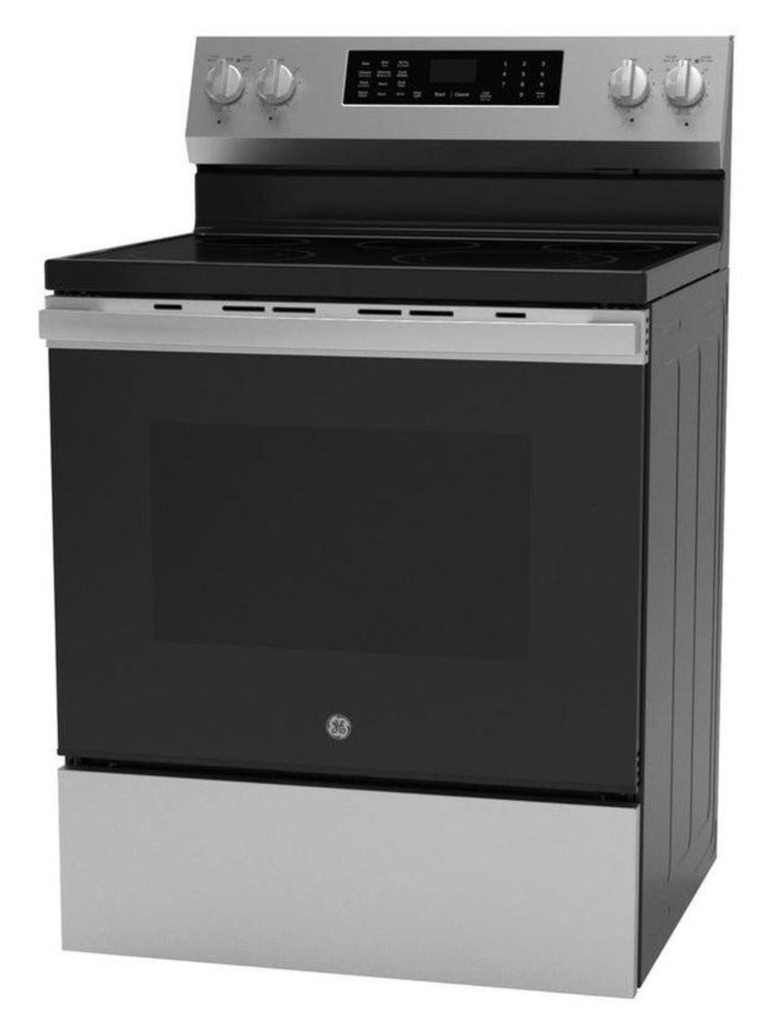 GE GRF600AVSS 30-Inch Smart Freestanding Electric Range (Stainless Steel)