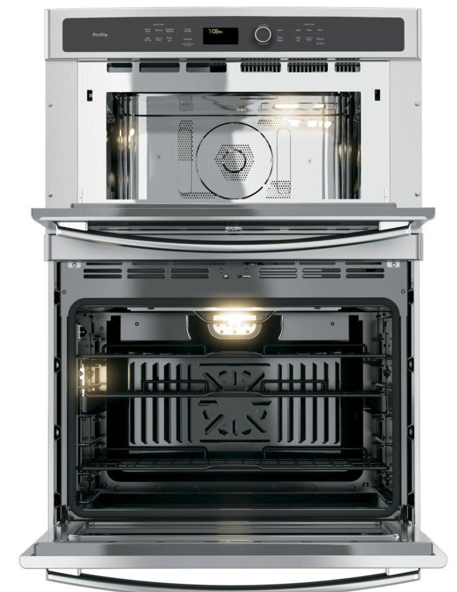 GE Profile PT7800SHSS 30-Inch Built-In Microwave / Wall Oven Combo (Stainless Steel)