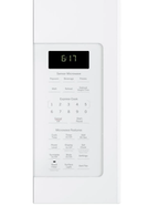 GE JVM6175DKWW Over-the-Range Microwave (White)