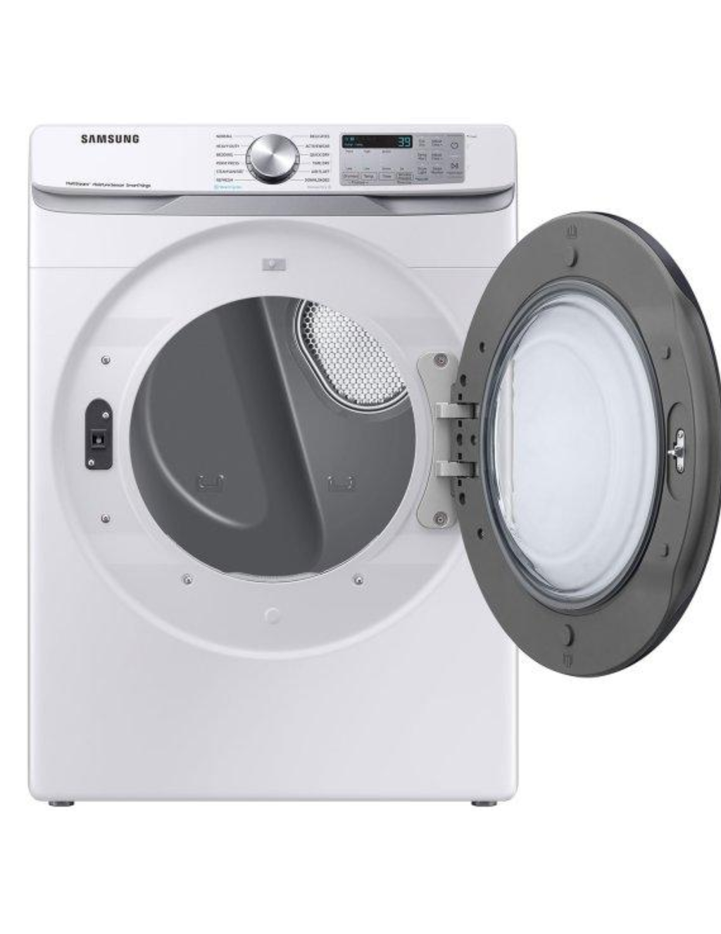 Samsung DVG45B6300W 7.5 Cu. Ft. Smart Gas Dryer with Steam – White