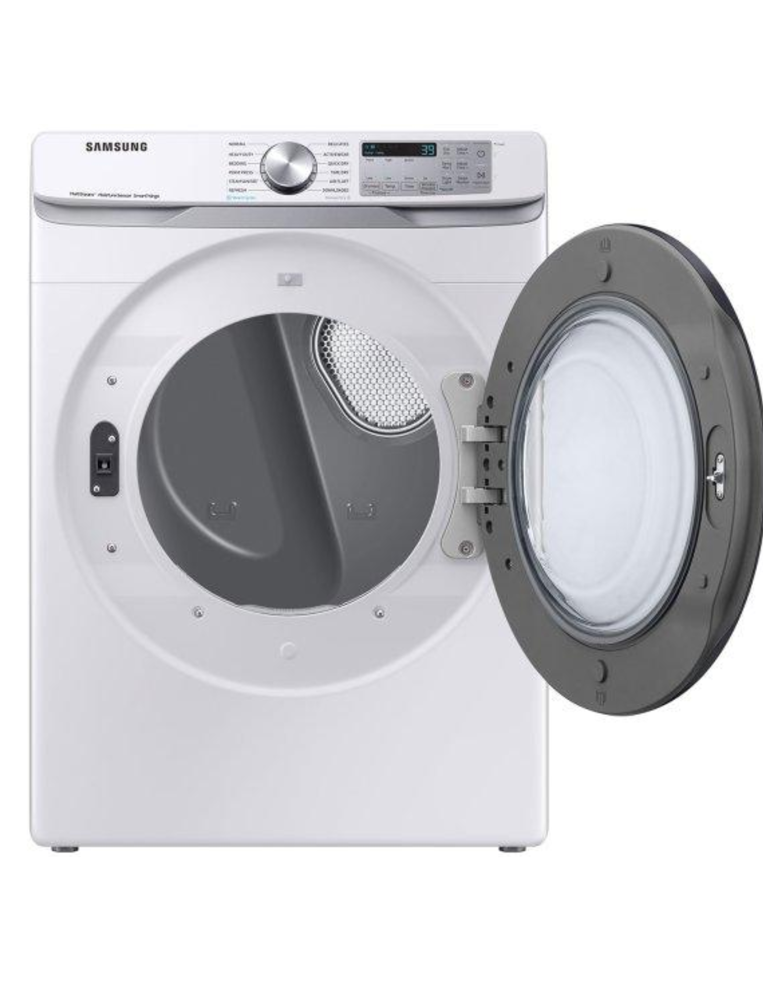 Samsung DVG45B6300W 7.5 Cu. Ft. Smart Gas Dryer with Steam – White