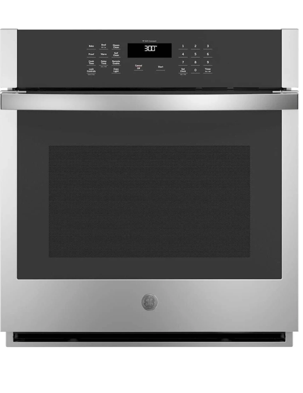 GE JKS3000SNSS 27-Inch Smart Built-In Single Wall Oven (Stainless Steel)