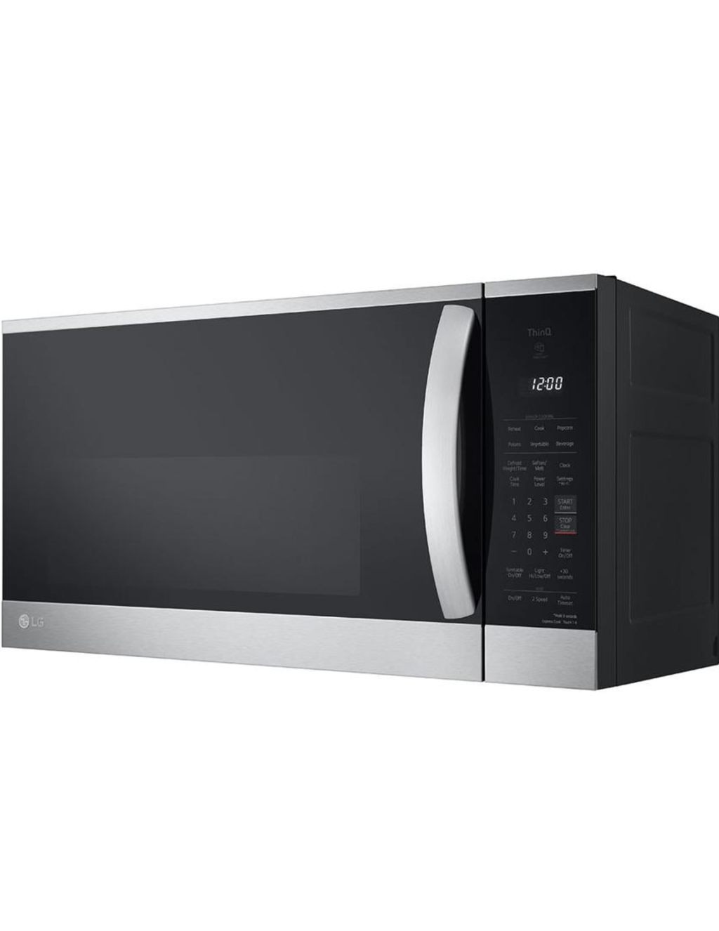 LG MVEM1825F – 1.8 Cu. Ft. Smart Over-the-Range Microwave (Stainless Steel)